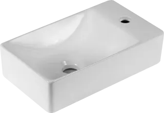 Раковина Milleau Perl MU1009B-GW белый